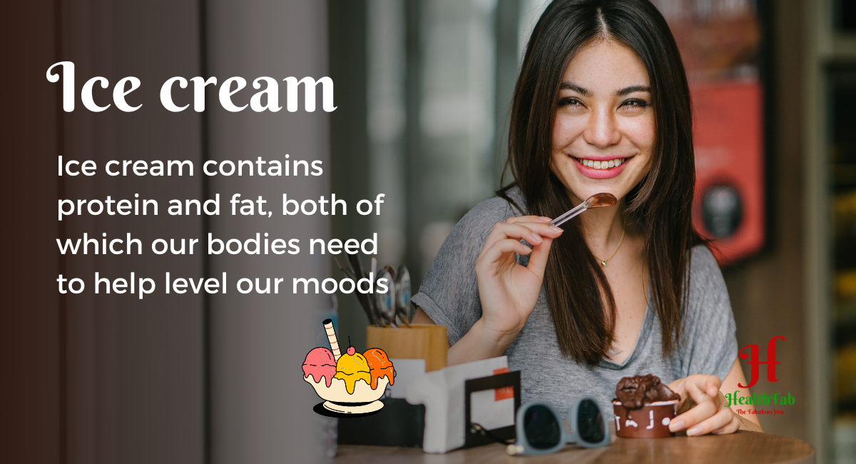 आइसक्रीम मूड स्विंग से राहत दिलाने में मदद करती है