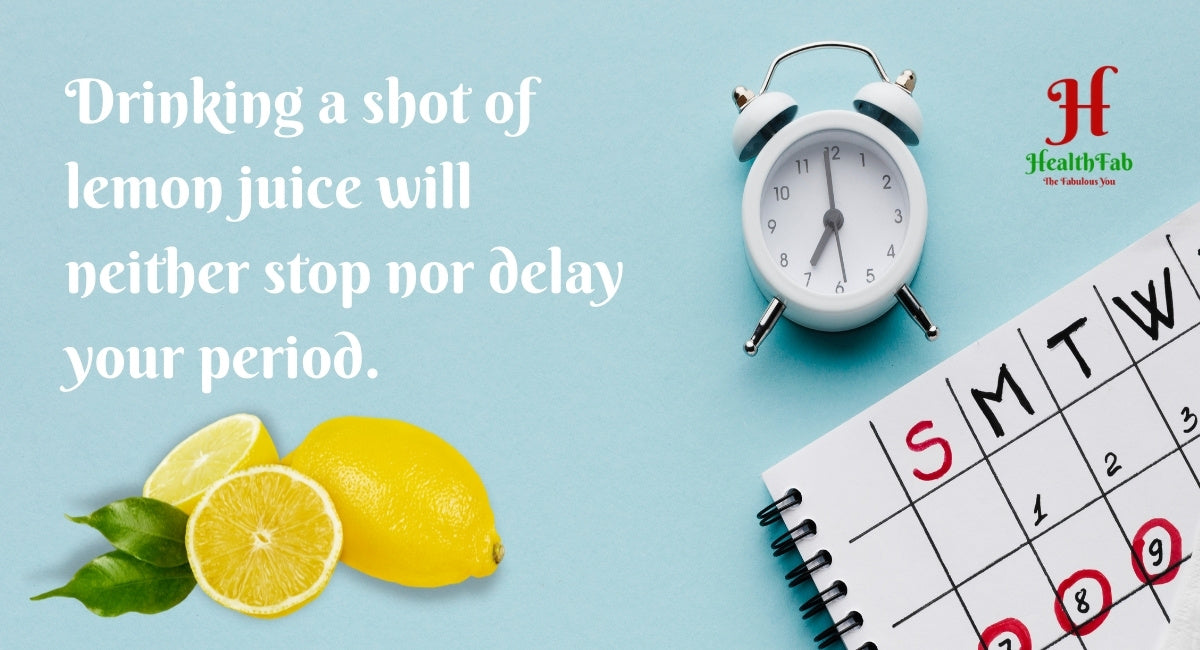 Can you delay your period? Experts discuss lemon juice trend