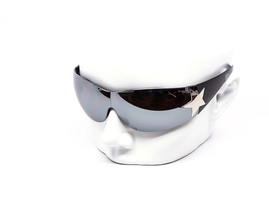 12 Pack: Trendy Rimless Star Wrapper Wholesale Sunglasses