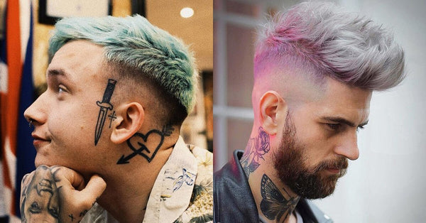 Hair Color for Men 34 Examples Ranging from Vivids to Natural Hues