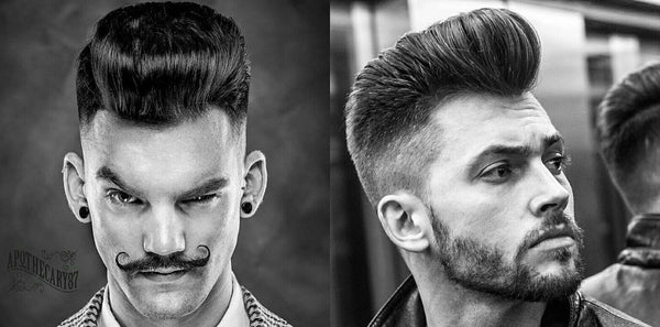 1940's Mens Hair - Pompadour Haircut | 2017 Mens Hairstyles