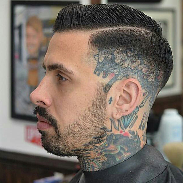 The Hair Code Salon on Twitter Showing off them fresh skull tatts with a  clean bald fade tattoos headtattoos clippercut fade skinfade  httpstcoMeImdR5uzZ  X