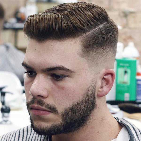 Side parting haircut by @nickbarford | Best Mens Haircuts 2017