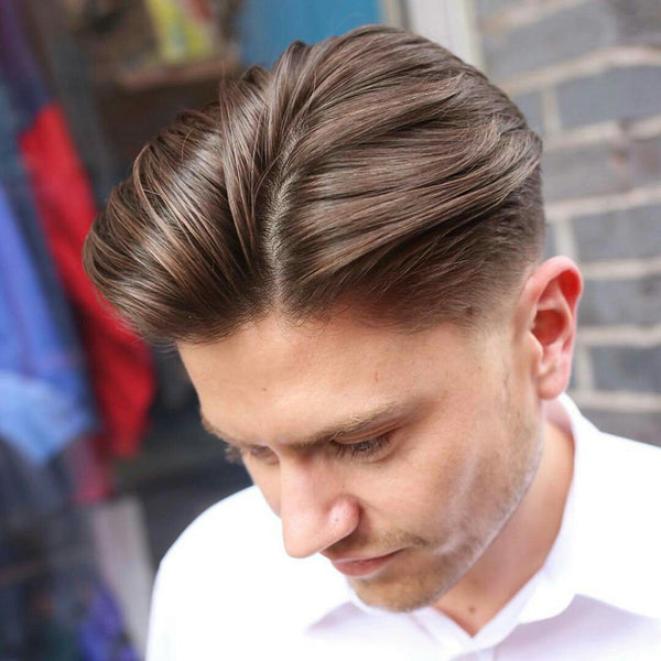 Loose textured taper medium length hairstyle by @rpb_nq | Best Mens Haircuts 2017