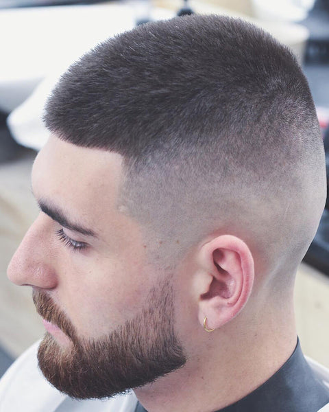 High Fade Buzz Cut