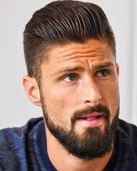 Olivier Giroud hairstyles haircuts and hair  Style guide with pictures
