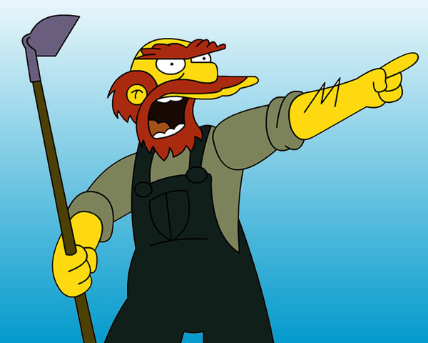 25 Best Halloween Costume Ideas For Men With Beards | Groundskeeper Willie