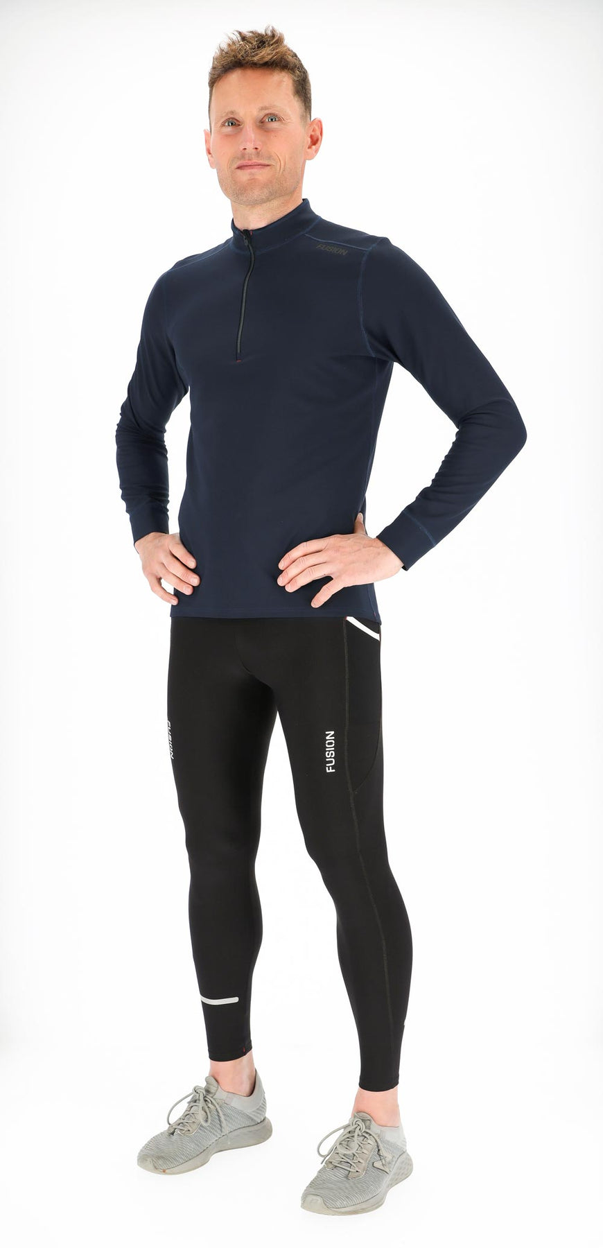 Running pants: Fusion C3 X-Long Tights - L