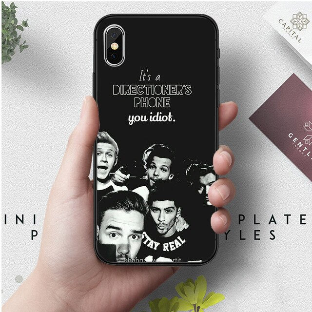 One Direction High End Protector Silicone Case For Iphone 5 5s 6 6s Pl International Essential