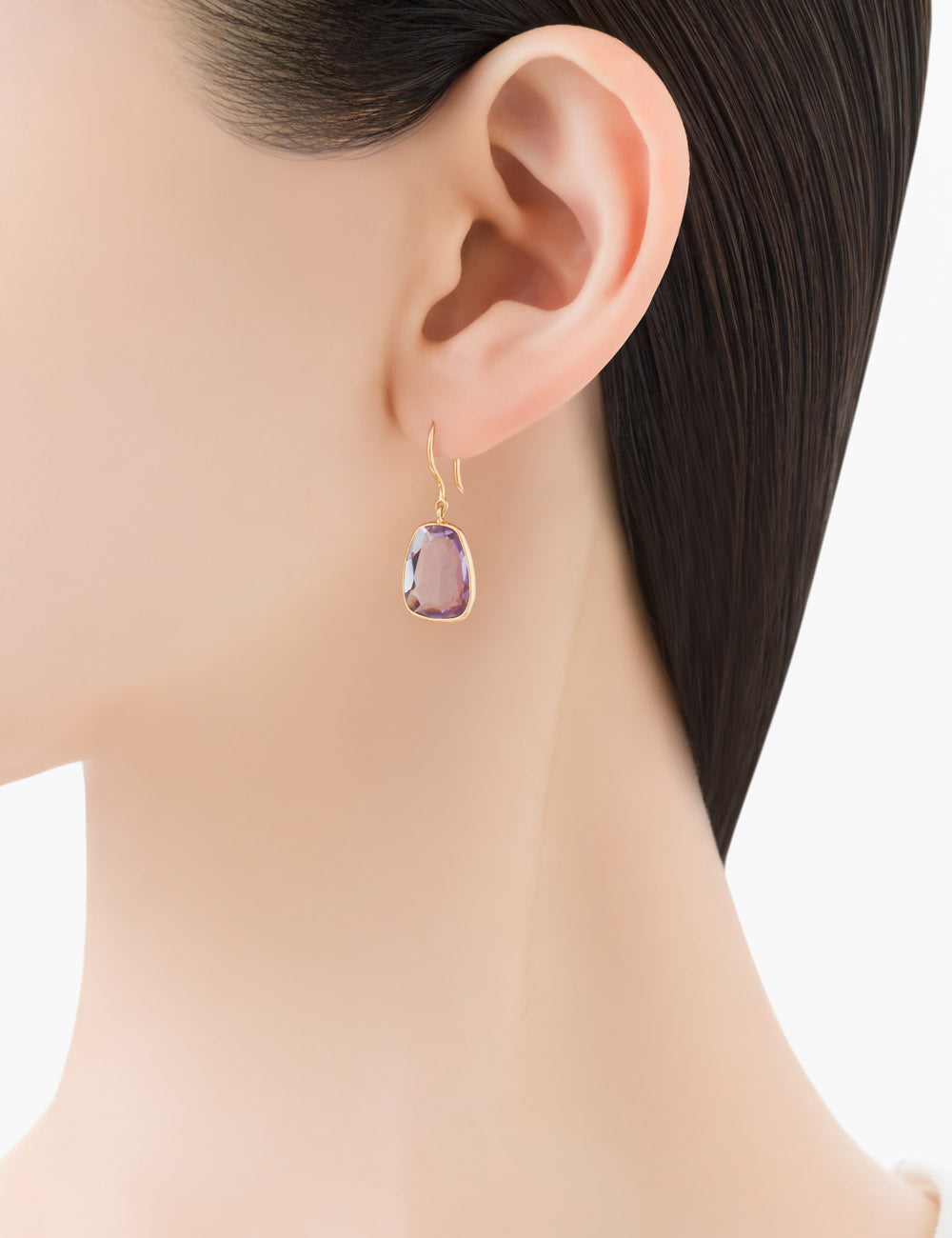 Organic Gems ピアス アメシスト M – MARIHA Official Online Boutique