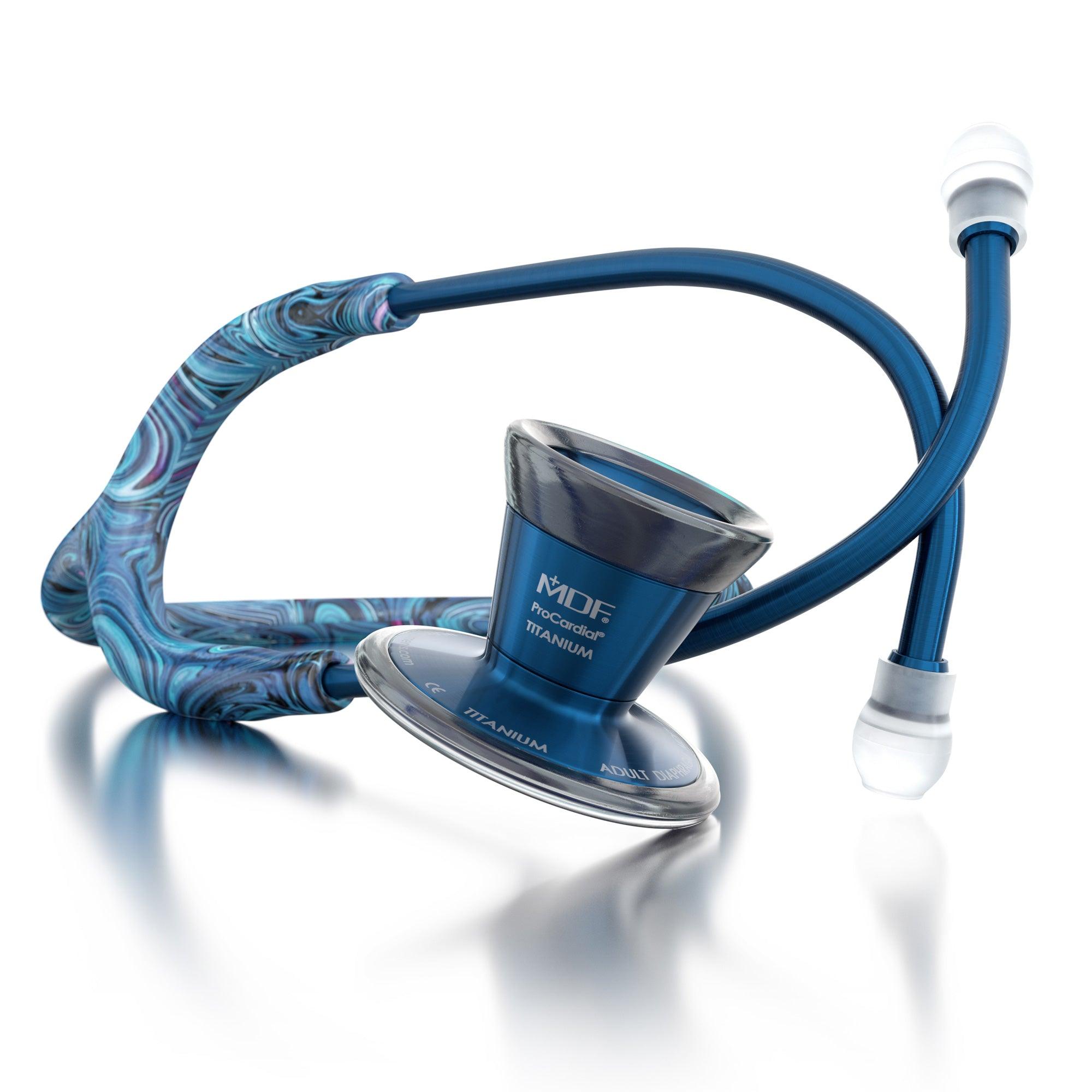 Stethoscope MDF Instruments ProCardial Titanium Mprint Starry Night and Capridium