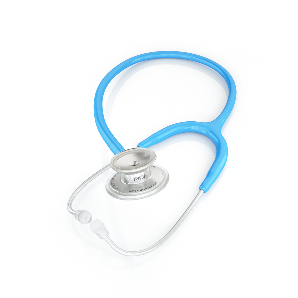 MDF Instruments® Stethoscope MD One® Stainless Steel S.Swell Bright Blue