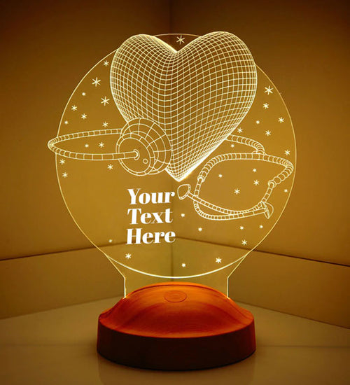 MDF Instruments Best Graduation Gifts for Doctors, Personalized Lamp