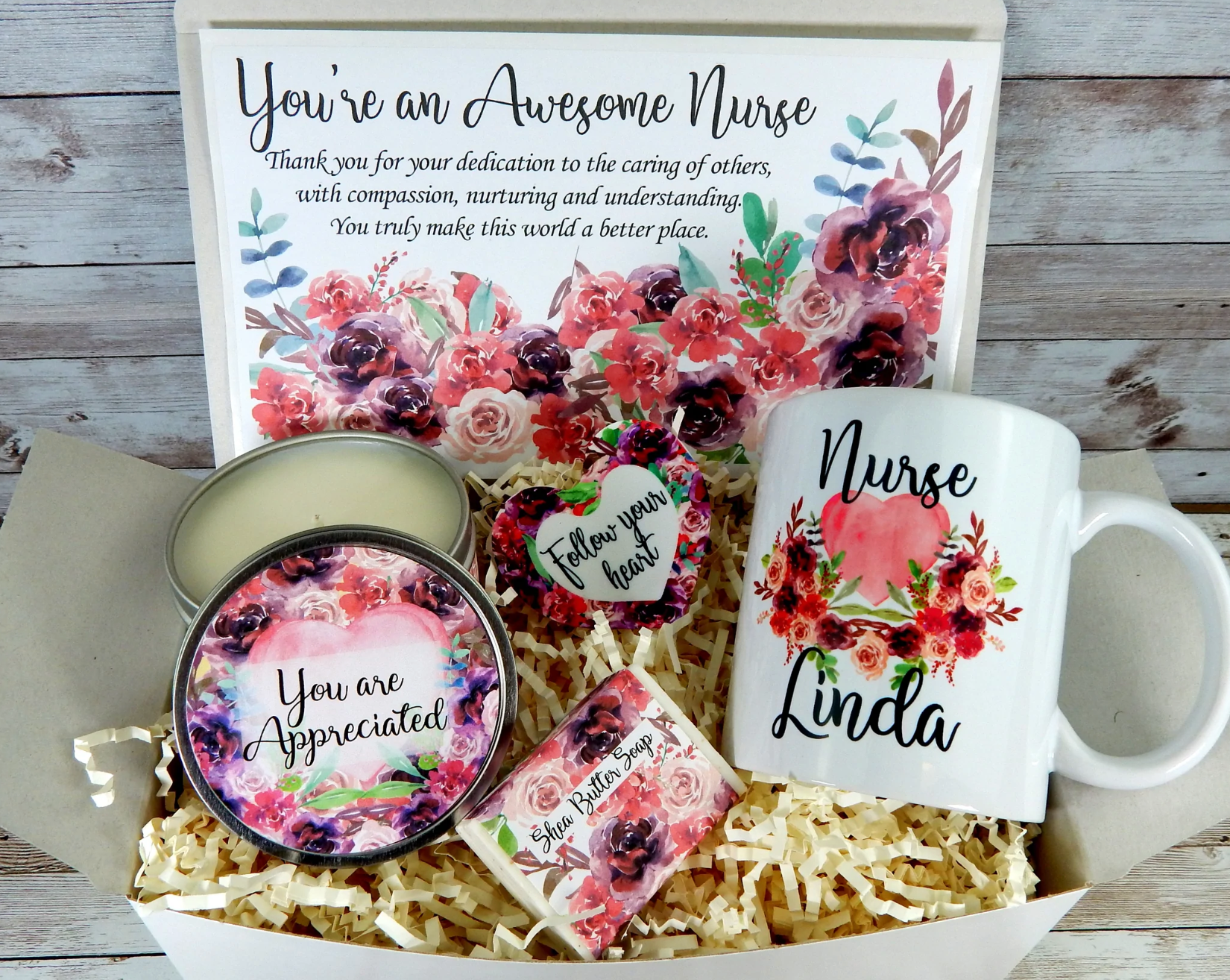Worlds Best Nurse Gifts for Women - 9oz Lavender Soy Candle Gifts for Nurses  - Nurse Appreciation Gifts from Patients - RN Registered Nurse Gifts for  Female Nurse, Nursing School Graduation Presents :