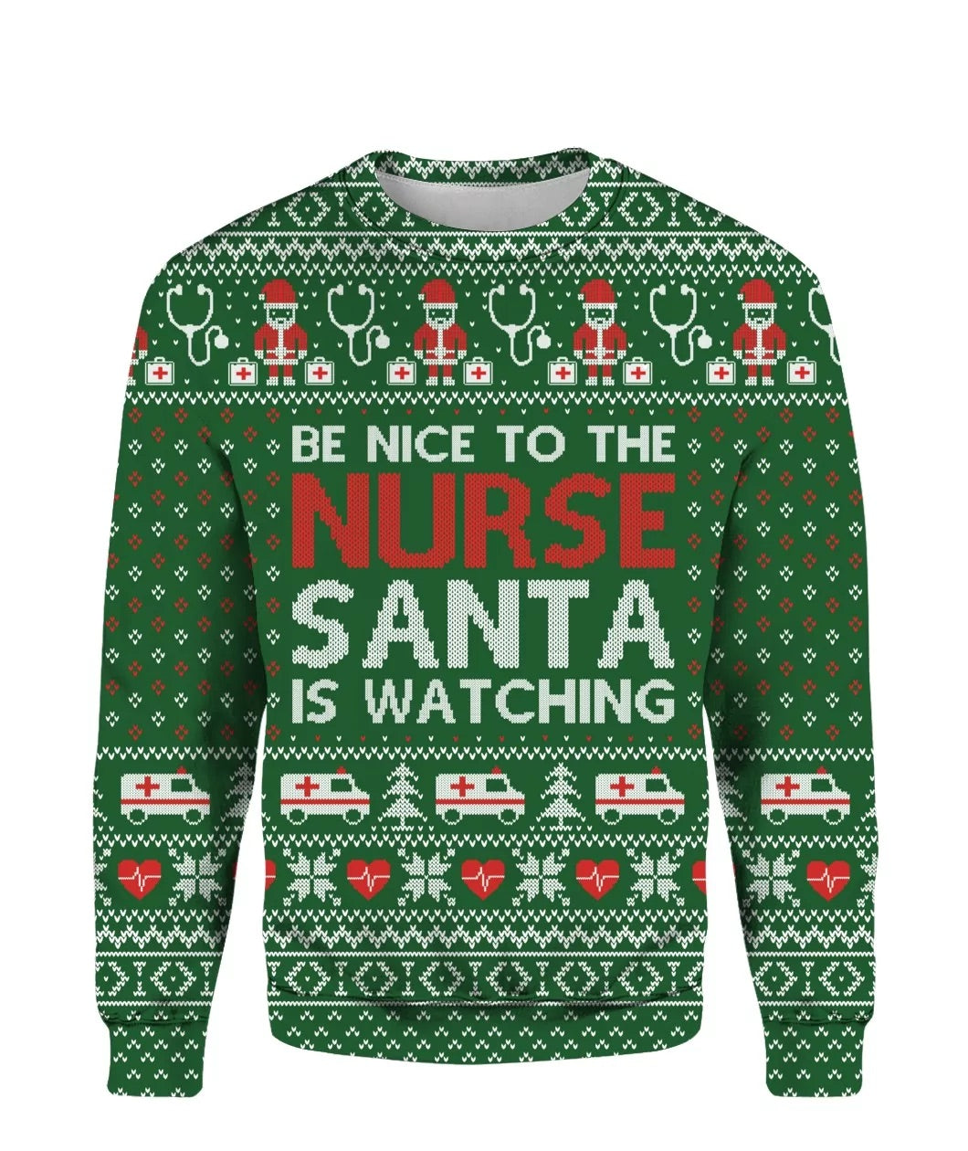 MDF Instruments Best Gifts for Nurses Ugly Christmas Sweater