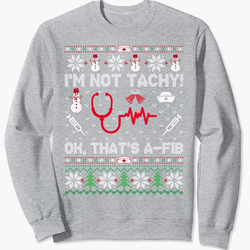 MDF Instruments Best Gifts for Nurses Ugly Christmas Sweater Funny