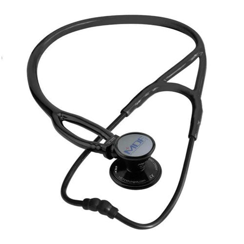 Top MDF Stethoscopes for Veterinarians and Vet Techs ProCardial ERA Lightweight Cardiology BlackOut All Black