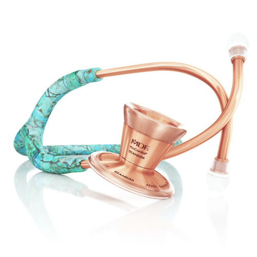 Top 5 Best MDF Instruments Stethoscopes for Nurses 2023 ProCardial Titanium Turquoise Rose Gold