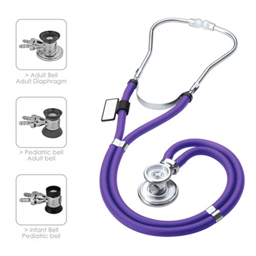 MDF Instruments Stethoscope Sprague Rappaport Purple