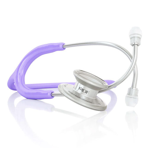 MDF Instruments Stethoscope Purple MD One Stainless Steel Adult Dual Head Stethoscope