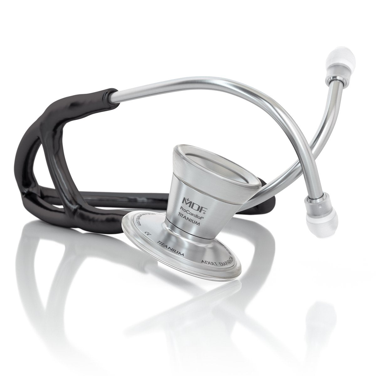 ProCardial® Titanium Collection - Black Stethoscope