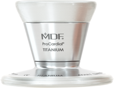 MDF® ProCardial® Titanium Stethoscope - Tibirius Panther/BlackOut