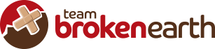 Team Broken Earth Logo - MDF Stethoscope