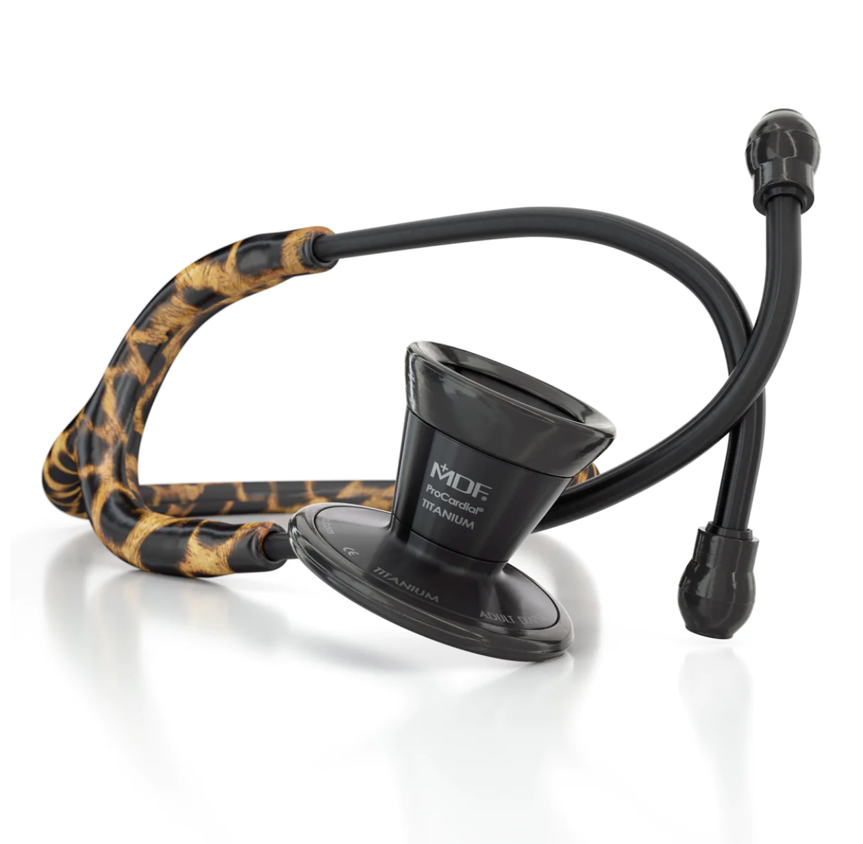  Great For Veterinarians Black Leopard Stethoscope : Industrial  & Scientific