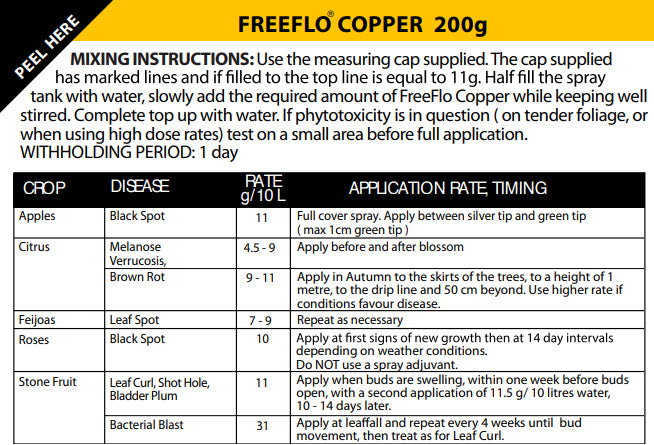 freeflo-copper-directions