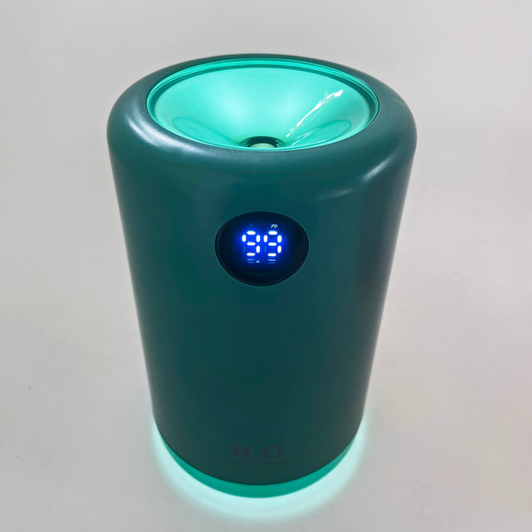 H2O 500 cordless humidifier with night light on