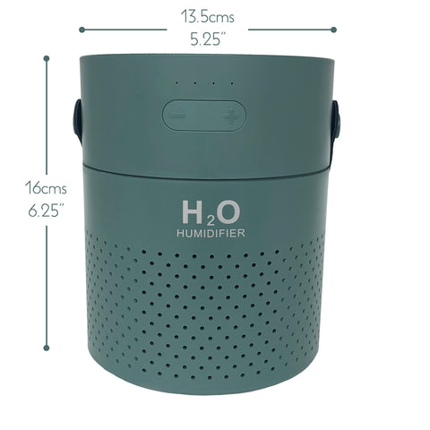 H2O humidifer size