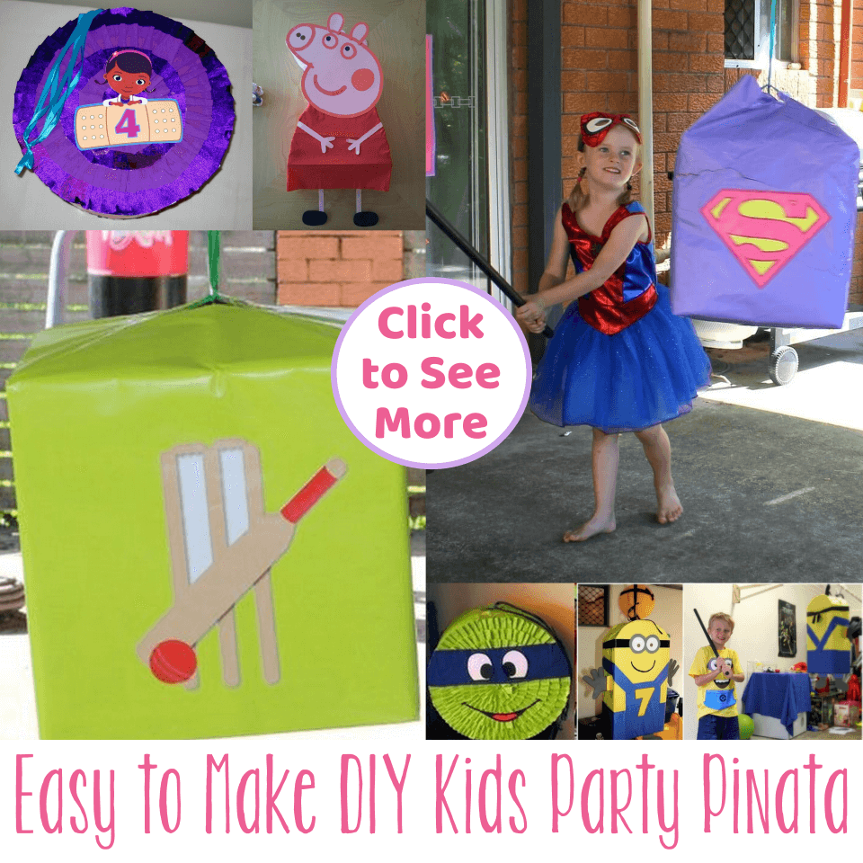 Builds Custom Superhero Pinatas for your kids birthdays!