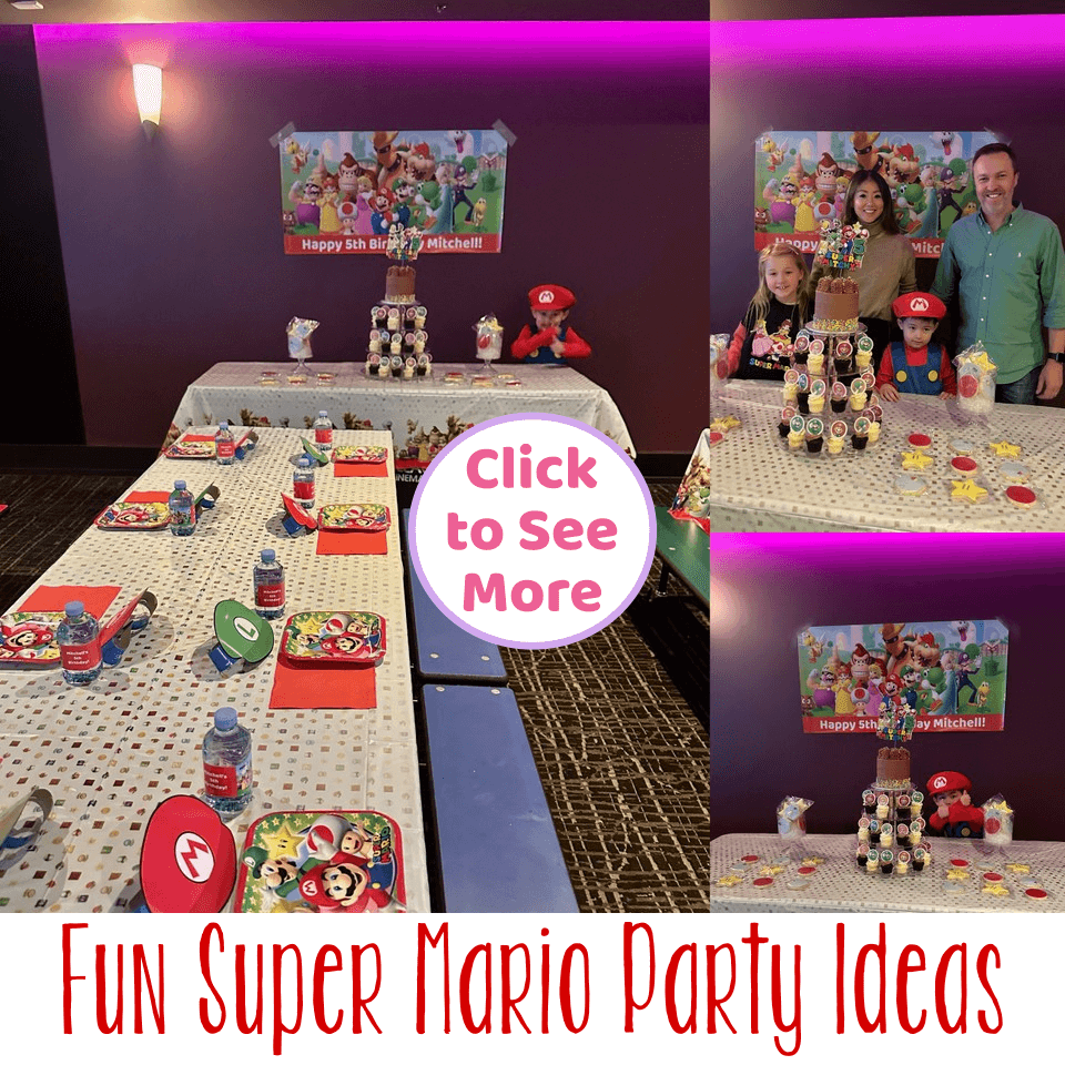 Super Mario Birthday Party Ideas: Epic Fun for All Ages! - Katie J