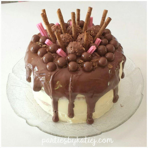 Mud Cake Hack with Maltesers & White Frosting