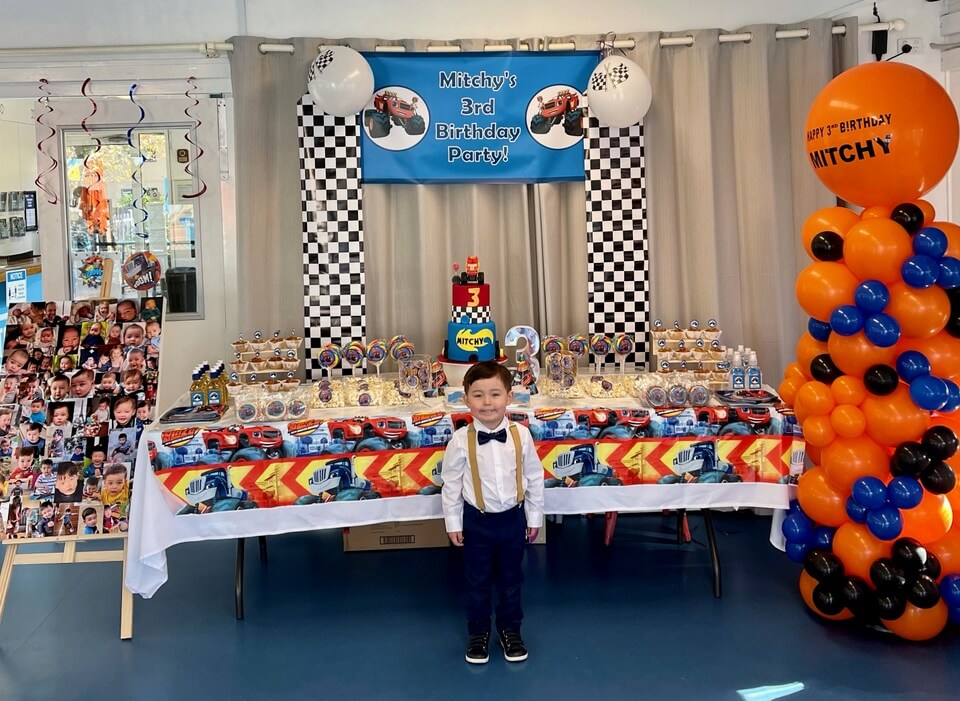 Blaze & the Monster Machines Party Table
