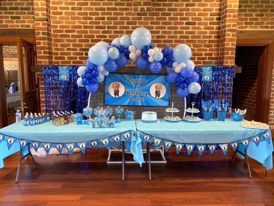 administración Tumba puerta How to Create a Fun Boss Baby Party - Photos & Inspo! - Katie J Design and  Events