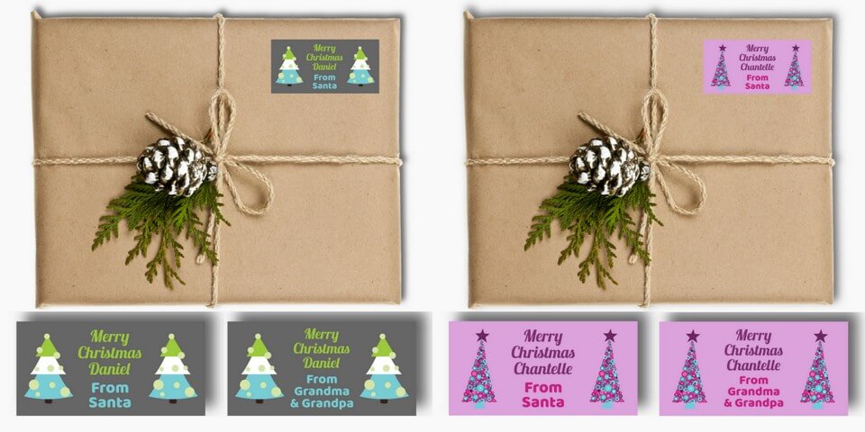 Cheap & Easy Xmas Present Labels