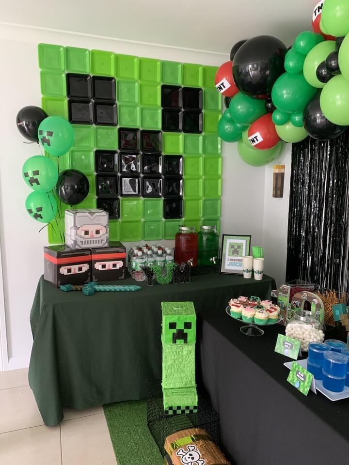 Minecraft Birthday Party  Minecraft birthday party, Minecraft