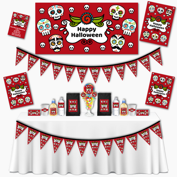 Day of the Dead Halloween Grand Party Pack