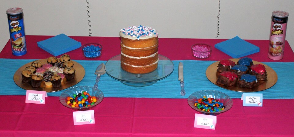 Gender Reveal Party Food