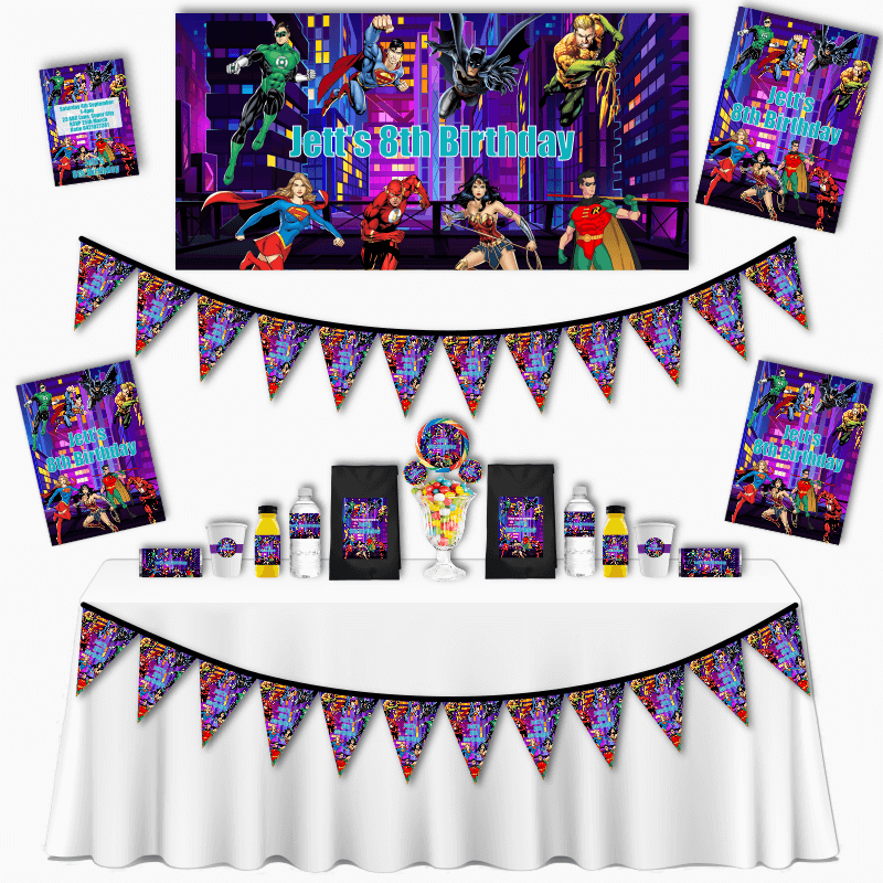 Superheroes Party Pack