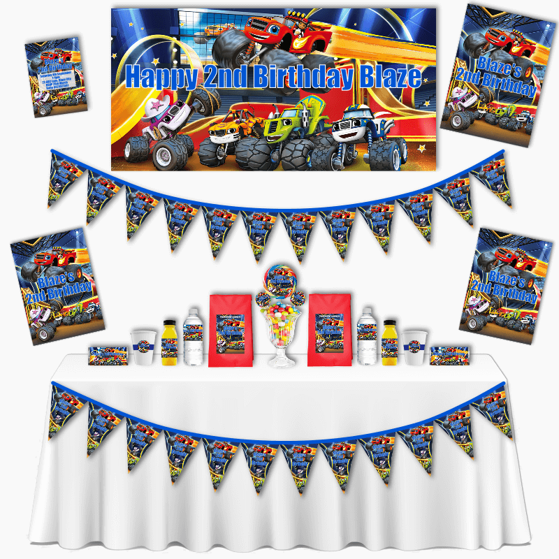 Grand Blaze and the Monster Machines Party Pack
