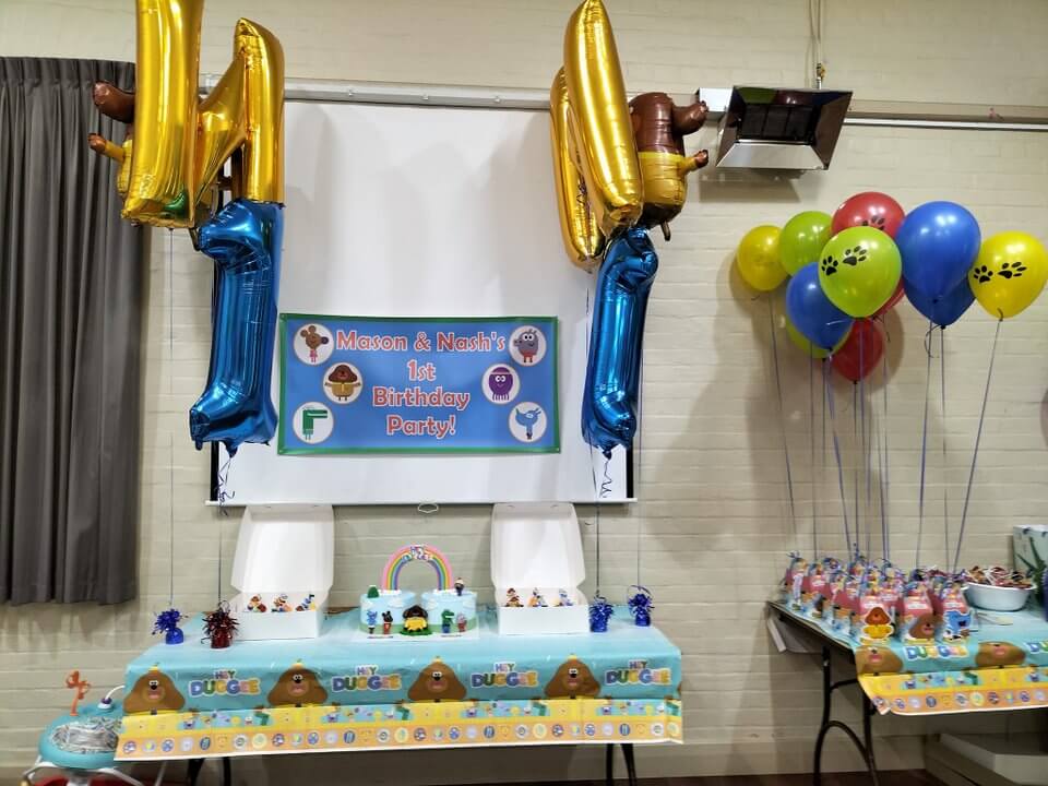 Hey Duggee Joint Birthday Party