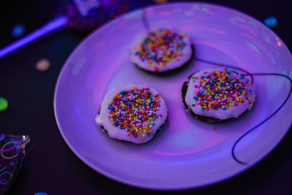 Iced Party Biscuits