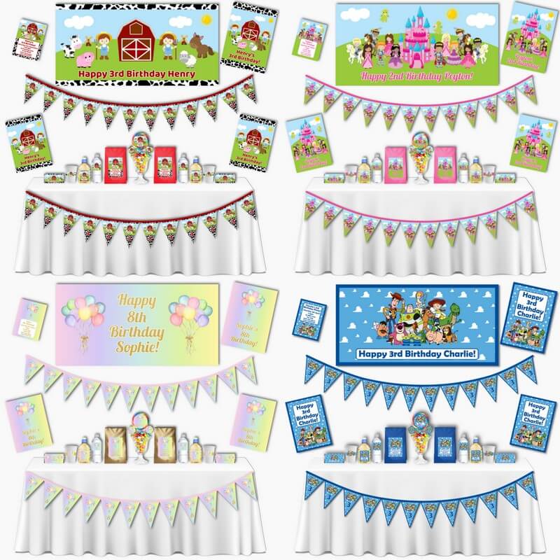 Personalised Party Decorations