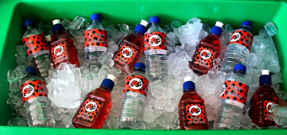 Lady Bug Party Drinks