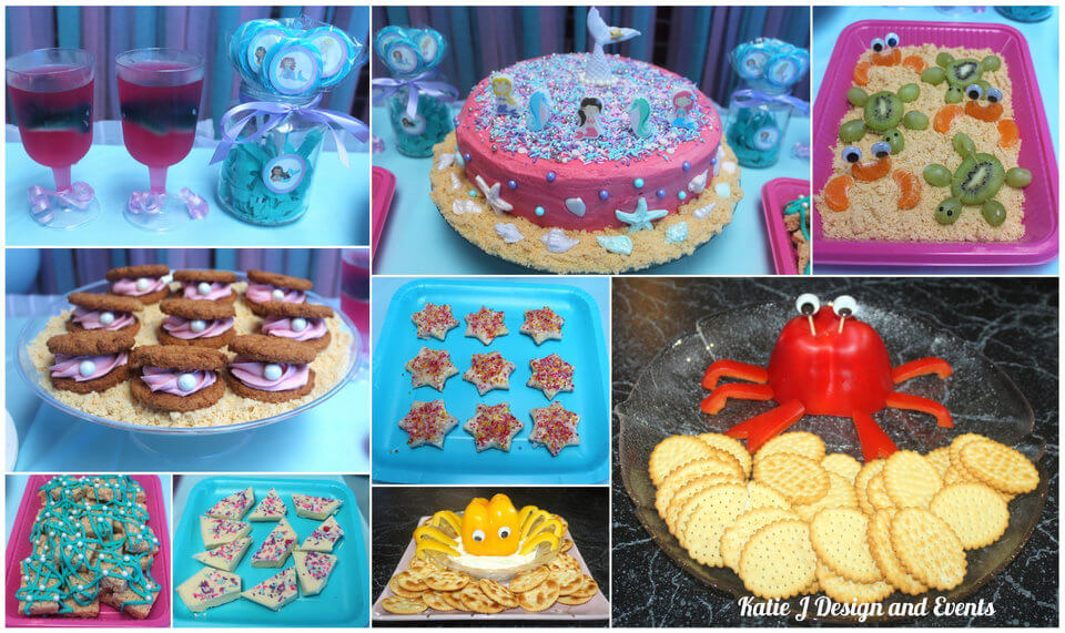 Mermaid Birthday Party Food