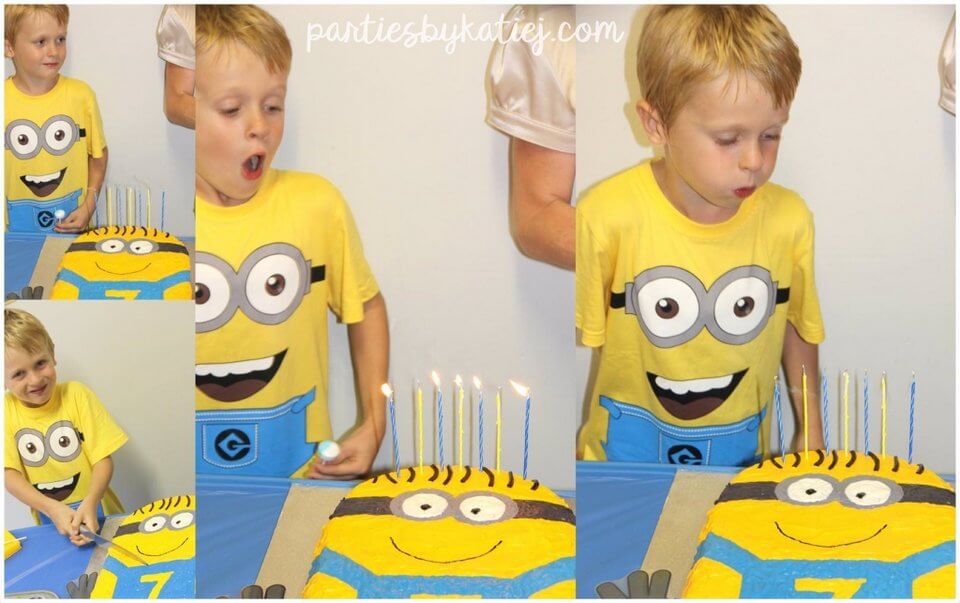 Minions Birthday Cake