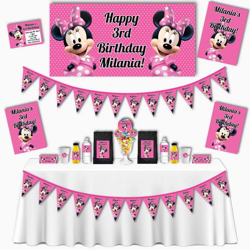 Minnie Mouse Birthday Party Grand Party Pack