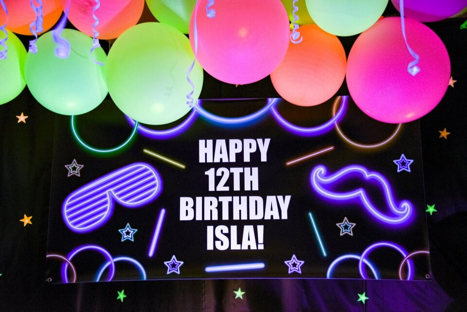 Glow in the Dark Party Ideas  Glow birthday, Glow in dark party